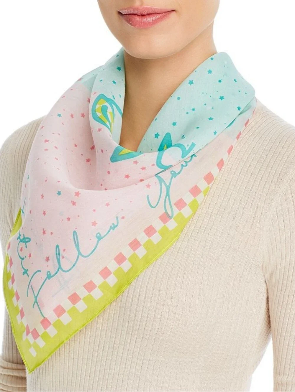 Bloomingdales Fraas Libra Square Scarf. NWT Gift Stylish